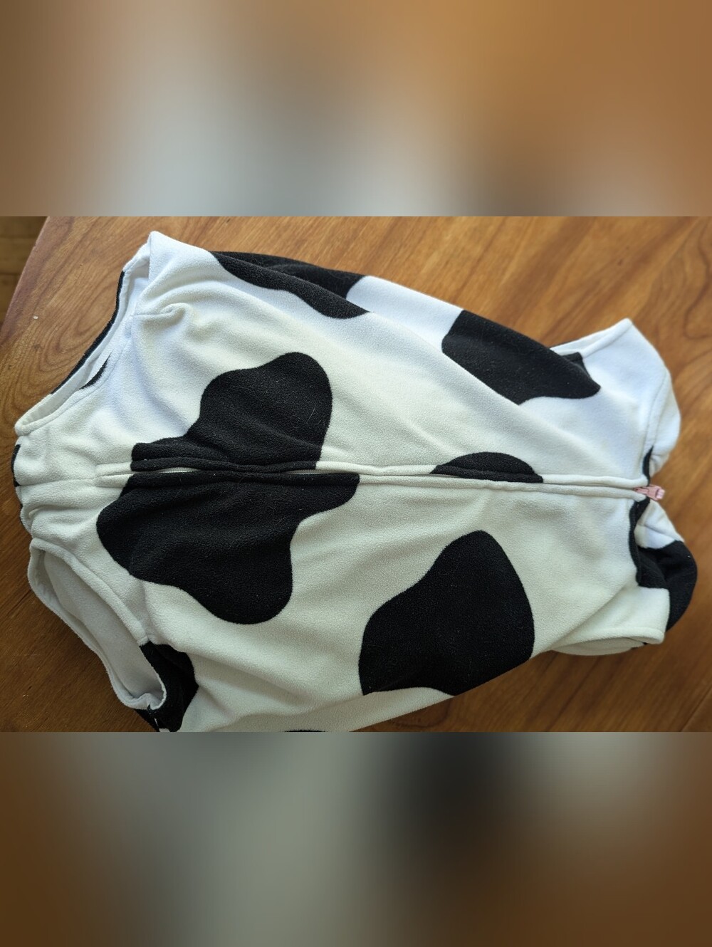 ๐๐๐ฎ๐ปCarter's Cow Soft Plush Costume - Black & White 12mo - Picture 6 of 8